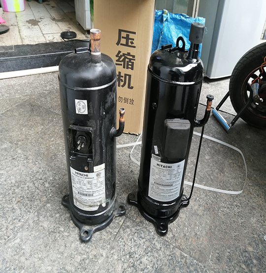 平和中央空调压缩机的更换维修